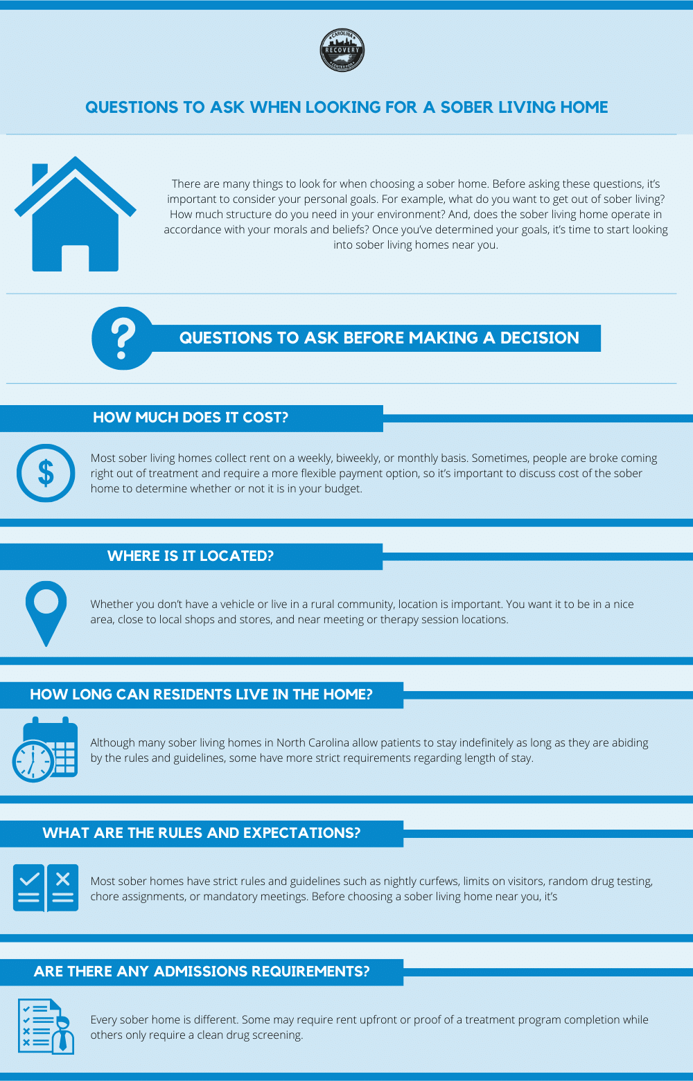 Questions to Ask When Looking For a Sober Living Home