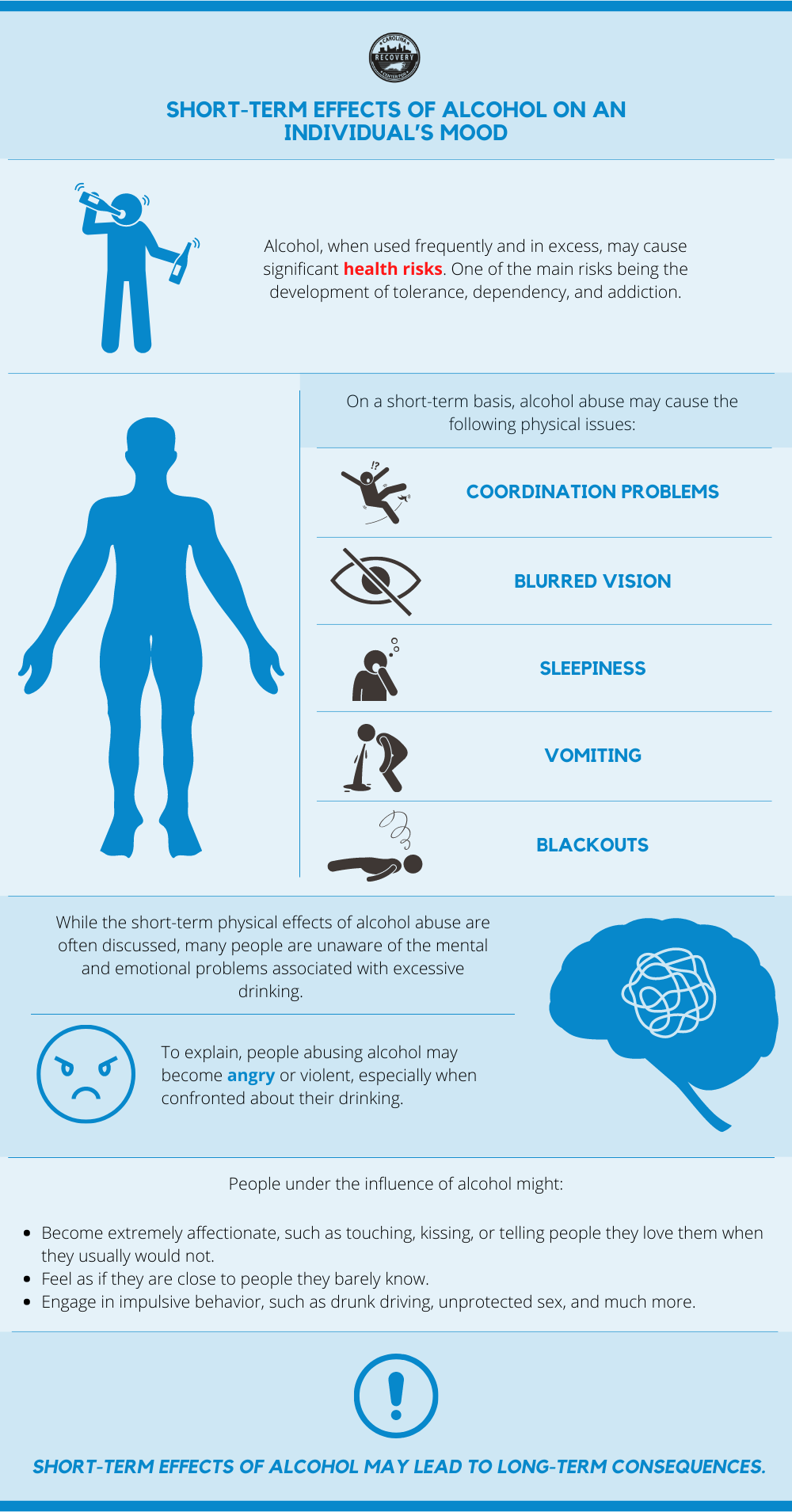 What Are Alcoholic Mood Swings Carolina Center For Recovery