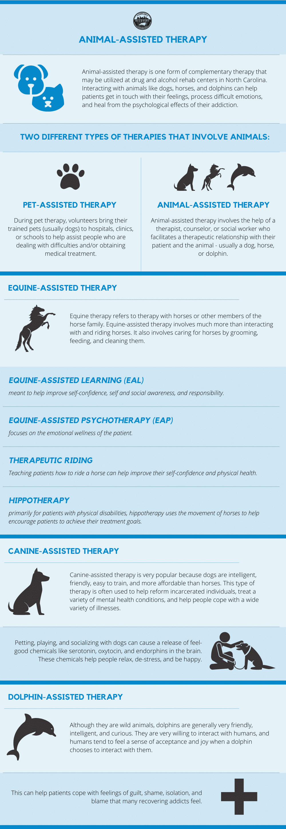Animal-Assisted Therapy in Addiction Treatment - North Carolina Rehab