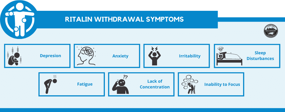 ritalin withdrawal symptoms