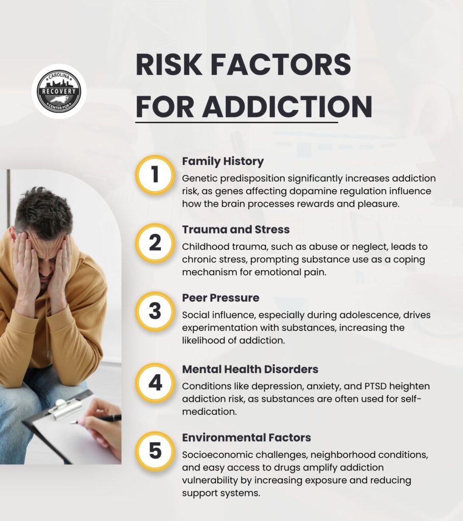 Risk factors  for addiction